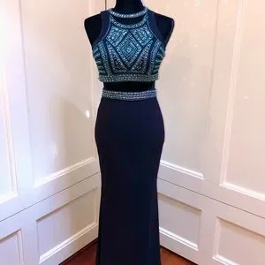 Faviana Dresses Faviana Glamour Beaded Dress Piece Poshmark